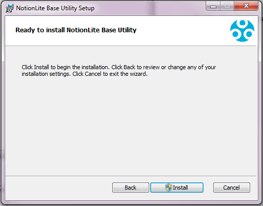 Setup Ready to install